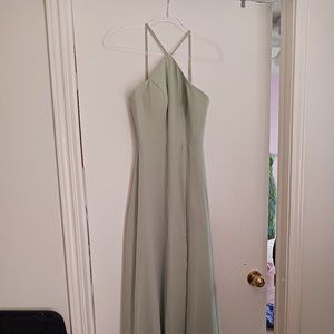 Azazie Bridemaids dress -Bailey in dusty sage